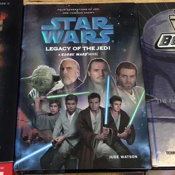 Star Wars , 4 hardcovers, 5 paperback set/9, excellent etc - Picture 3 of 16